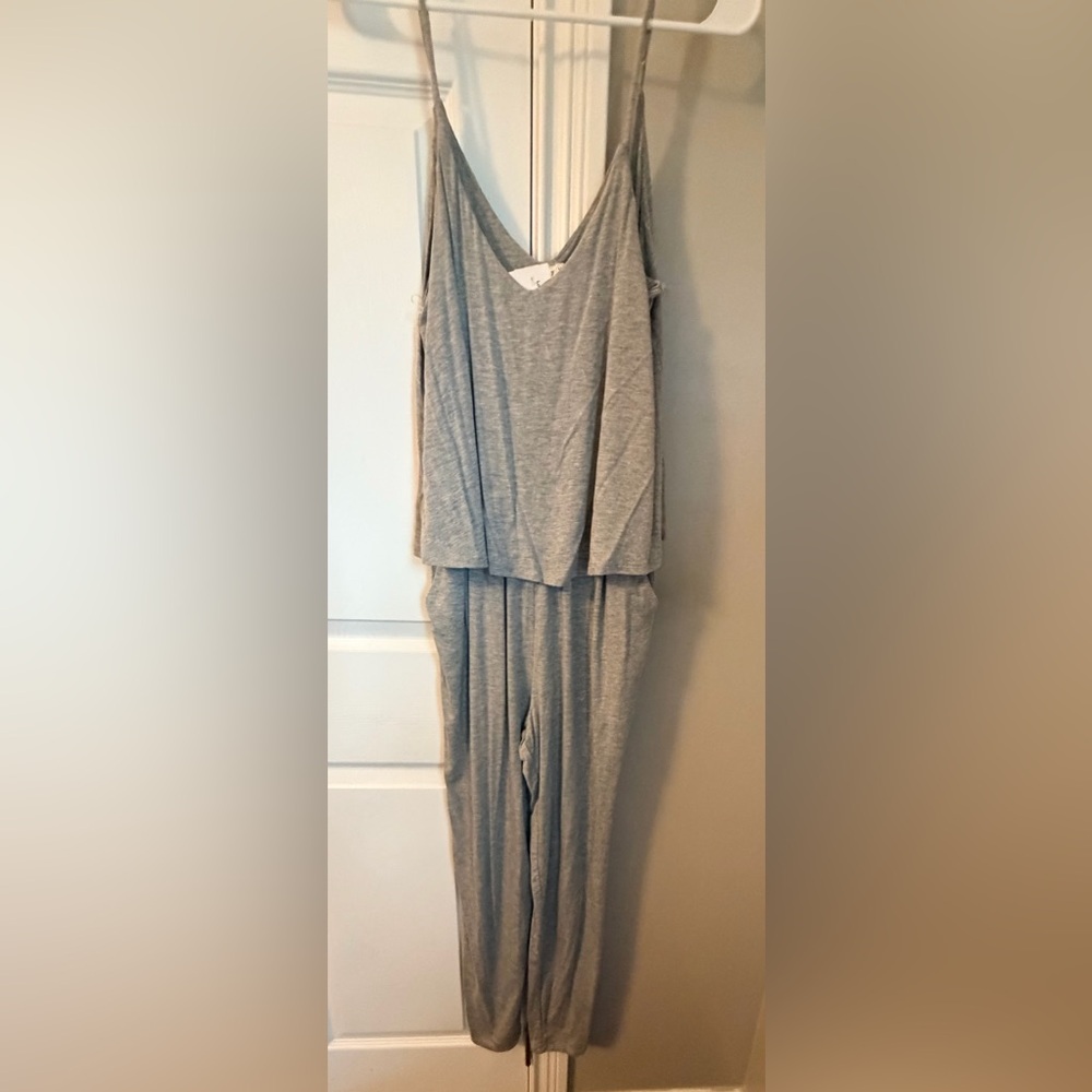 HYFVE Heather Gray Jumpsuit